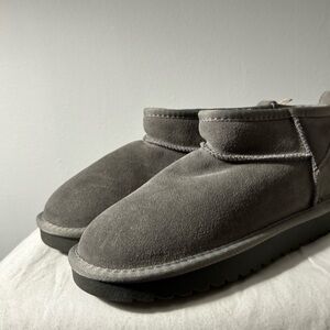 Cozy Gray Winter Boots for Women